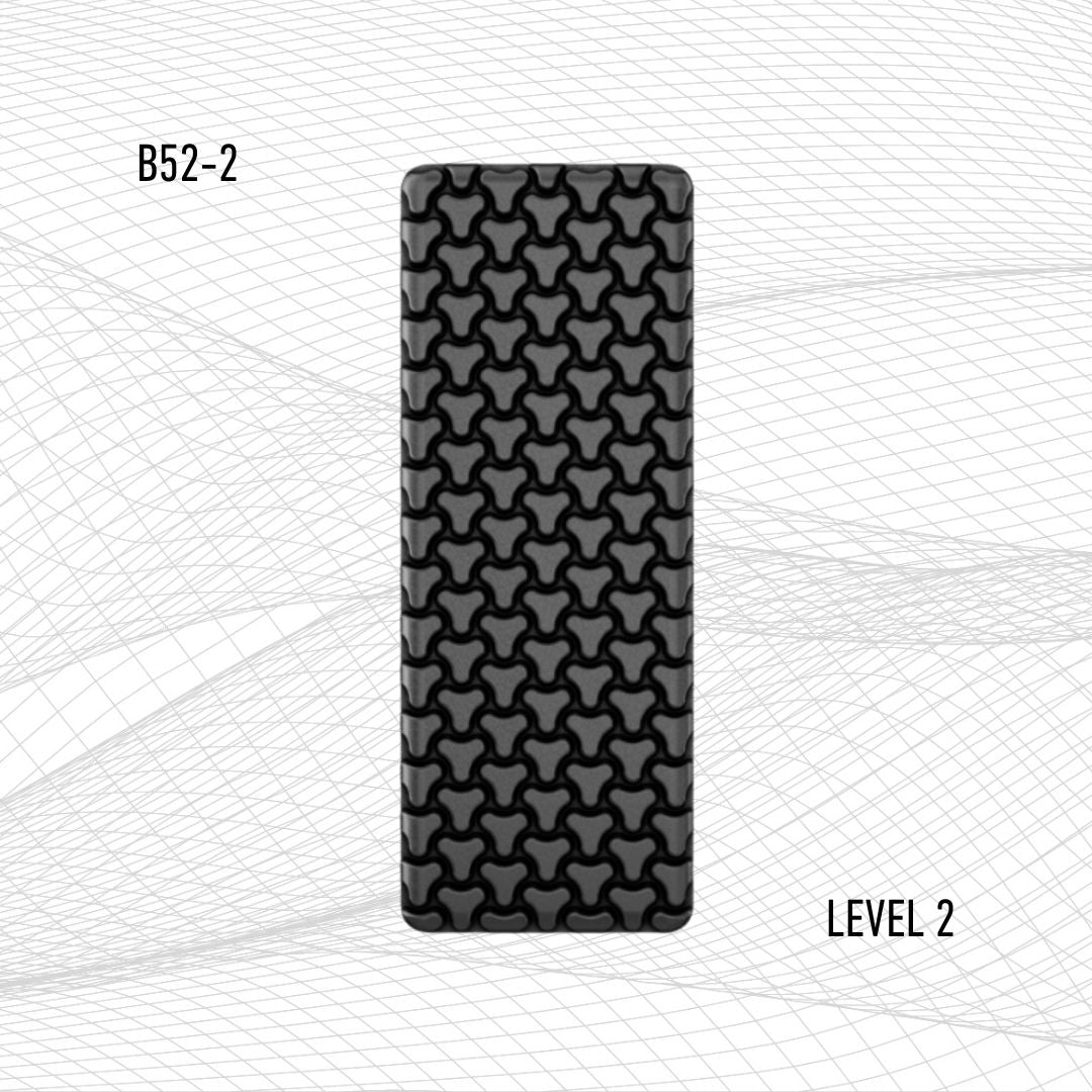 Modeka Level 2 Back Protector Insert – SC-14 SAS-Tec, Size M, 350x270x20mm, Black