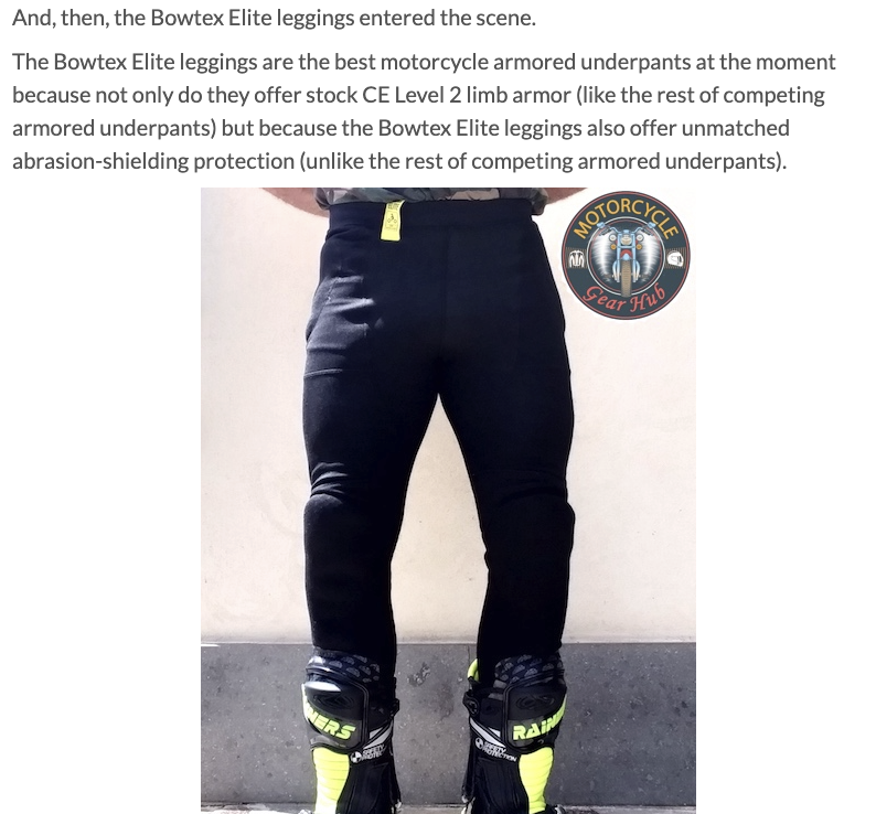 New 2021 Bowtex Kevlar Leggings Review - Essential vs Standard